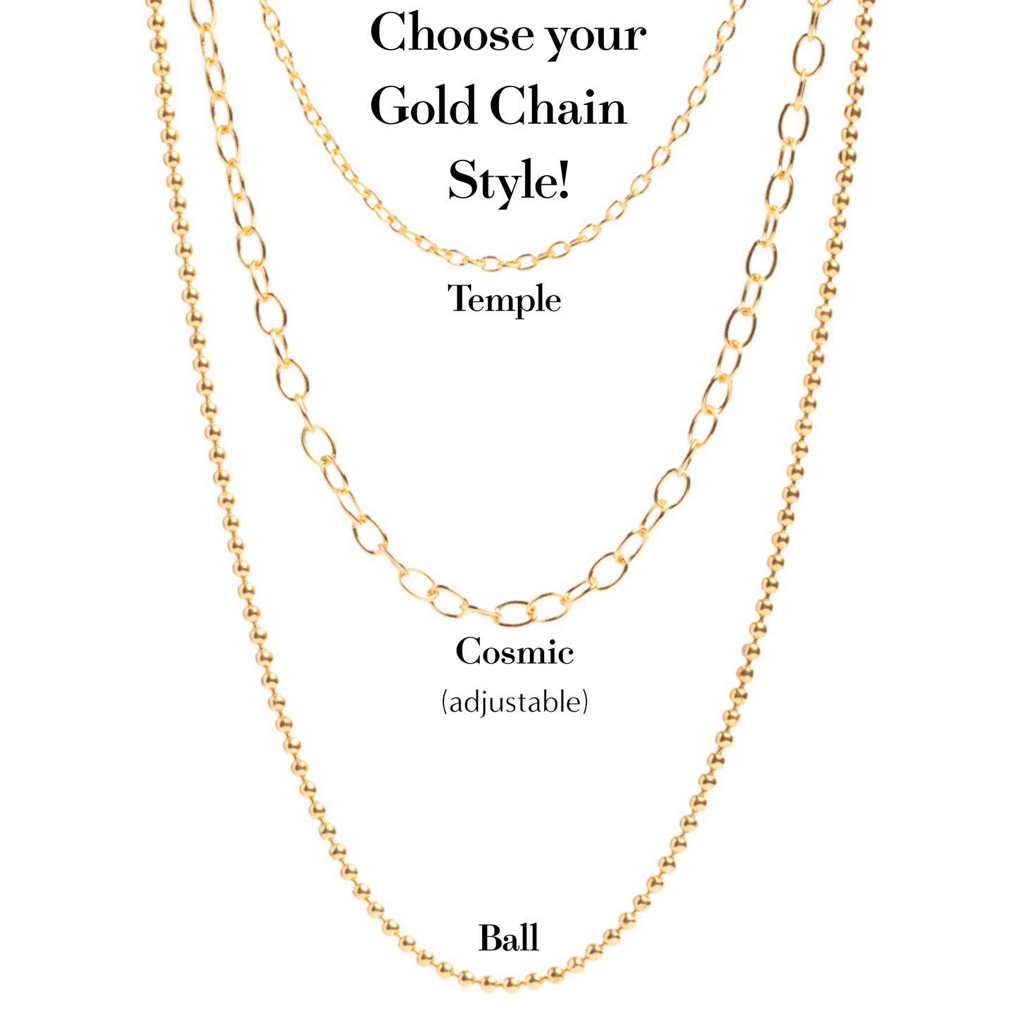 3 dazzling Indian Gold chain types to make the perfect Goddess inspired necklace. Pair with charms and crystals for the perfect spiritual jewelry for reiki, yoga, meditation & energy work.