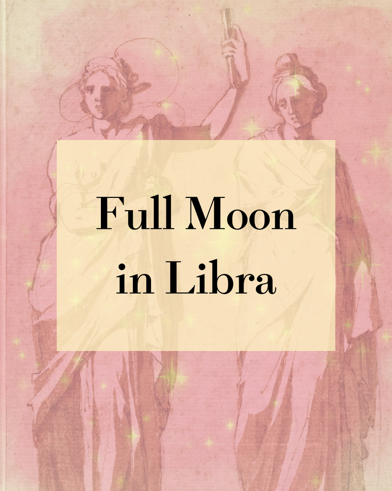 💖 🌝 Pink Full Moon in Libra! ♎️
