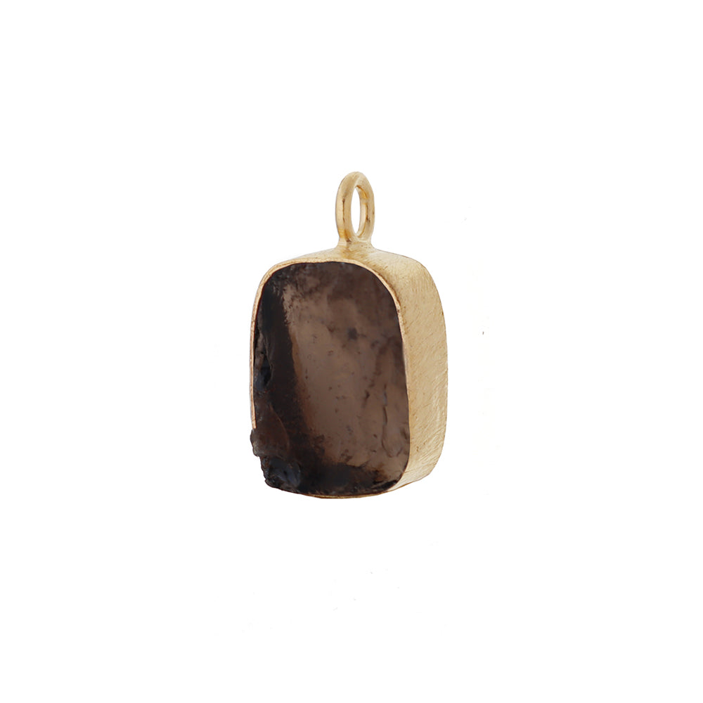 Raw smoky quartz crystal pendant. Use for: Anxiety Relief, Stress Reduction, Emotional Baggage Release, Shadow Work. Meditation Crystal, Energy Healing, Feng Shui Stone, Altar Stone, Witchcraft Crystal, Ritual Stone.