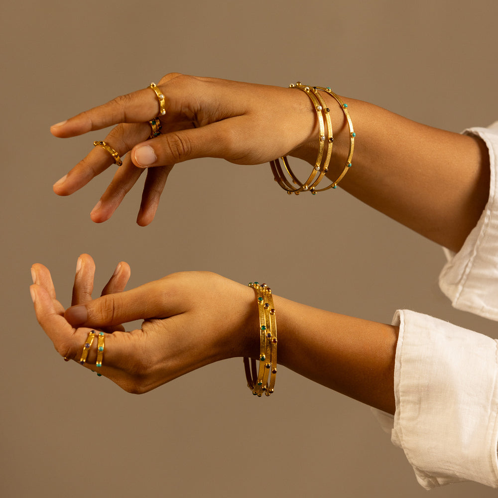 
                  
                    Load image into Gallery viewer, Solar Plexus Chakra Bangle - Citrine
                  
                